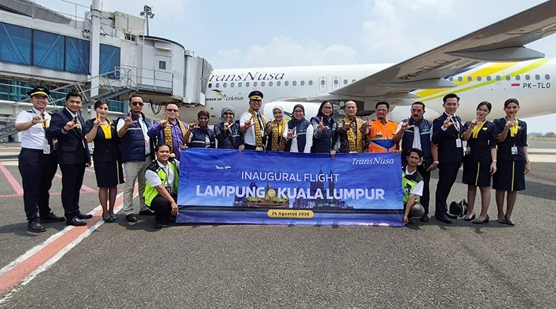 Transnusa Buka Rute Lampung-Kuala Lumpur